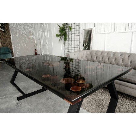 Стол из эпоксидной смолы А-18